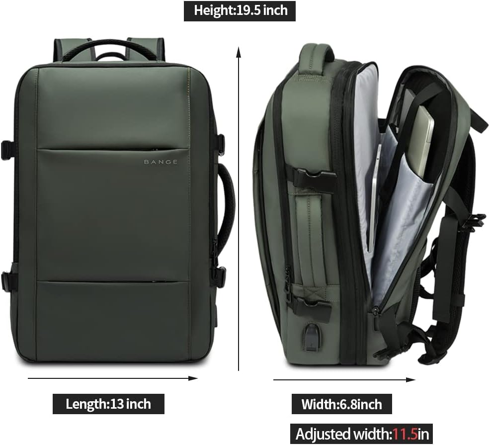 Avery Expandable 26-45L Travel Backpack and Duffle