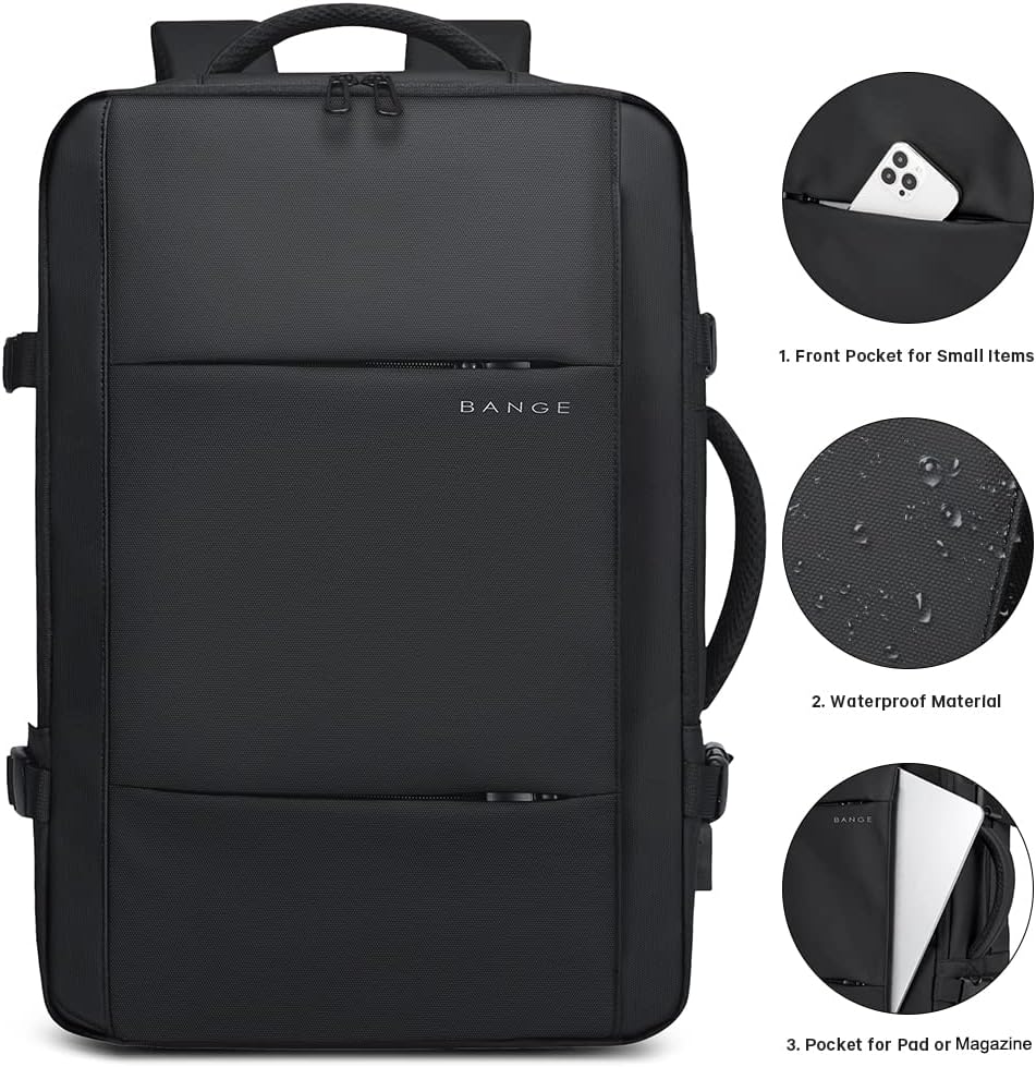 Avery Expandable 26-45L Travel Backpack and Duffle