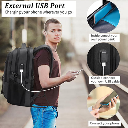 Rory Water-Resistant 17-Inch Laptop Travel Backpack