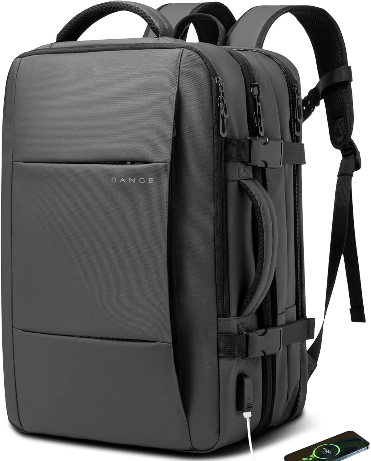 Avery Expandable 26-45L Travel Backpack and Duffle