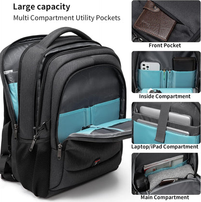 Rory Water-Resistant 17-Inch Laptop Travel Backpack