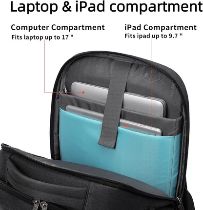 Rory Water-Resistant 17-Inch Laptop Travel Backpack