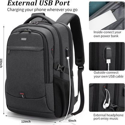 Rory Water-Resistant 17-Inch Laptop Travel Backpack