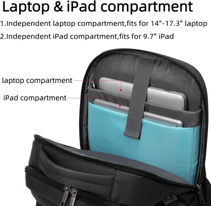 Rory Water-Resistant 17-Inch Laptop Travel Backpack