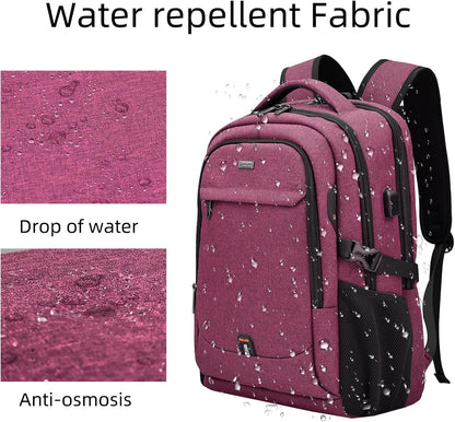 Rory Water-Resistant 17-Inch Laptop Travel Backpack
