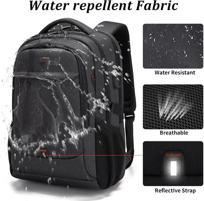 Rory Water-Resistant 17-Inch Laptop Travel Backpack