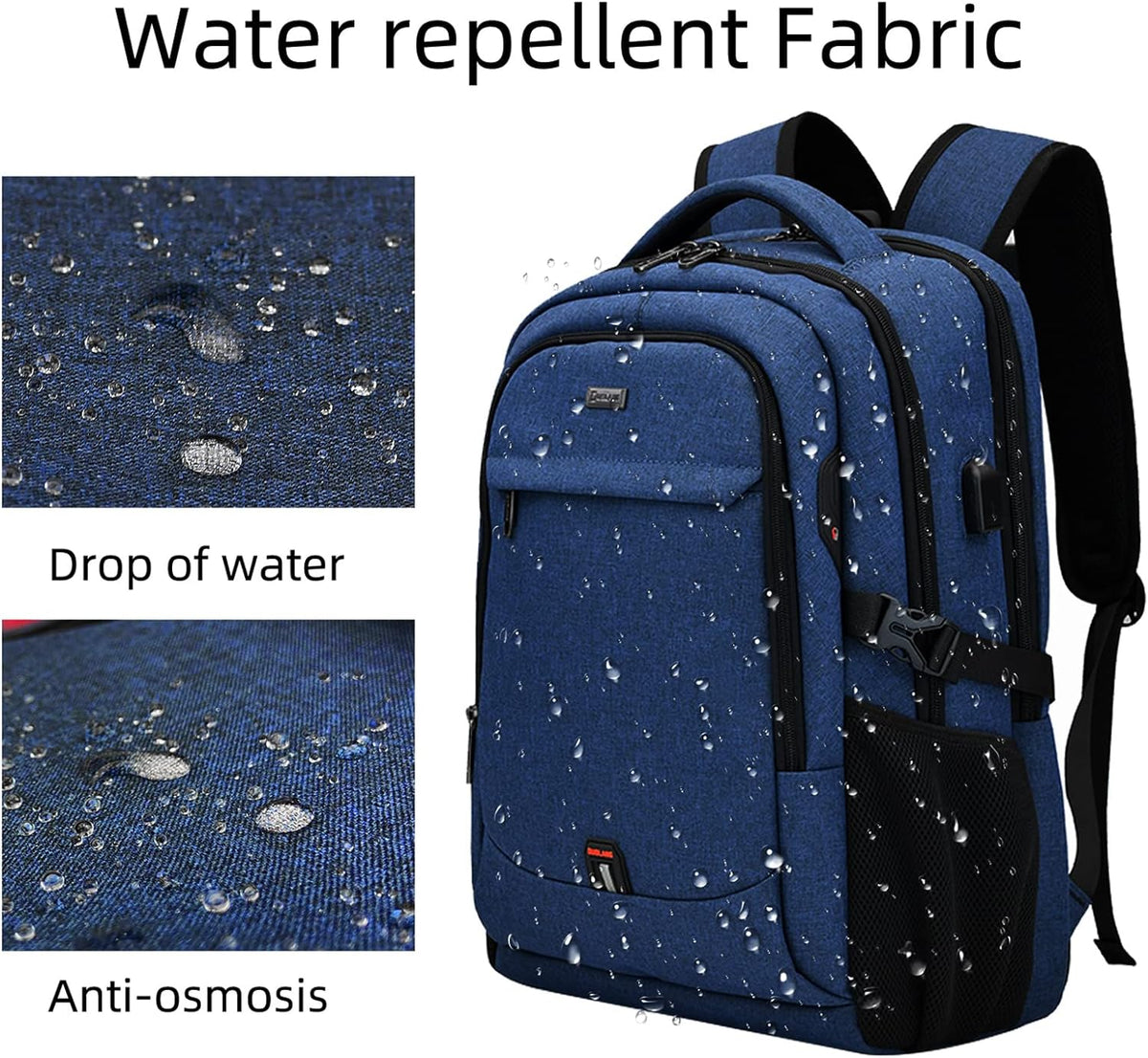 Rory Water-Resistant 17-Inch Laptop Travel Backpack