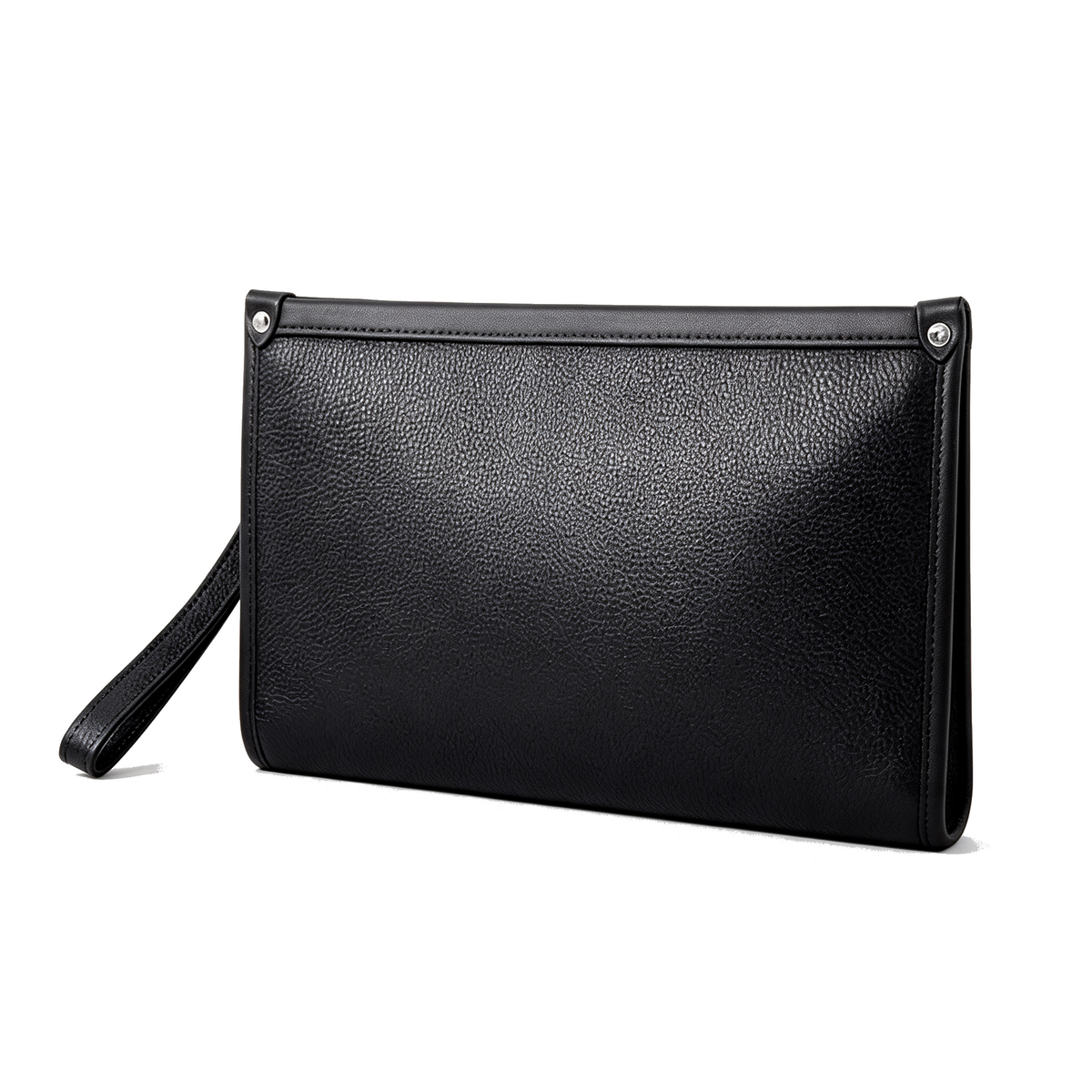 Sebastian Leather Business Clutch with Fingerprint Lock