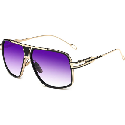 Jimmy Classic Aviator Sunglasses for Men with Case