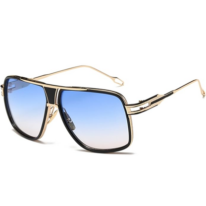 Jimmy Classic Aviator Sunglasses for Men with Case