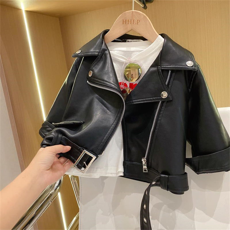 Oliver Classic Faux Leather Jacket for Boys
