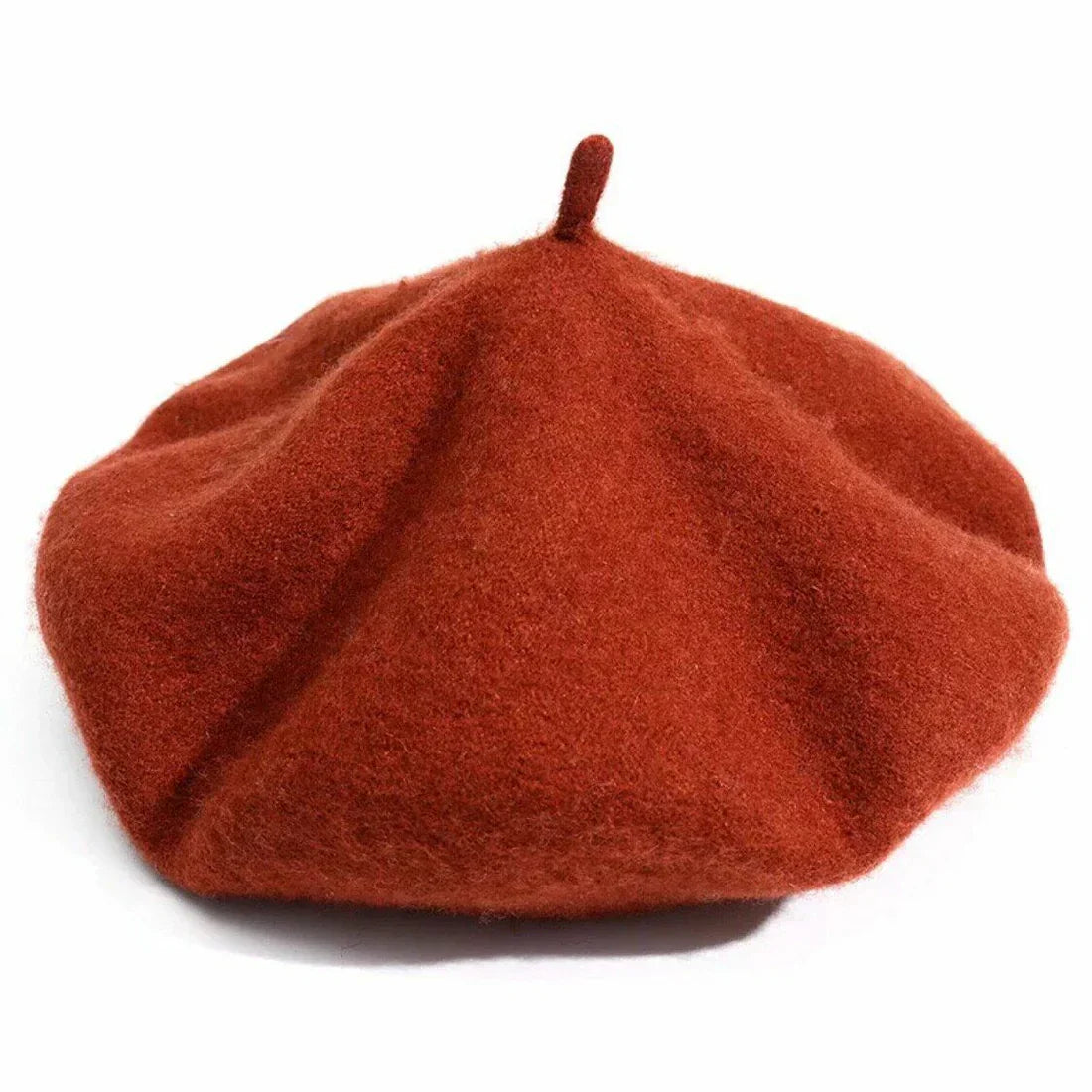 Marlene Classic Stretch Wool Beret for Winter