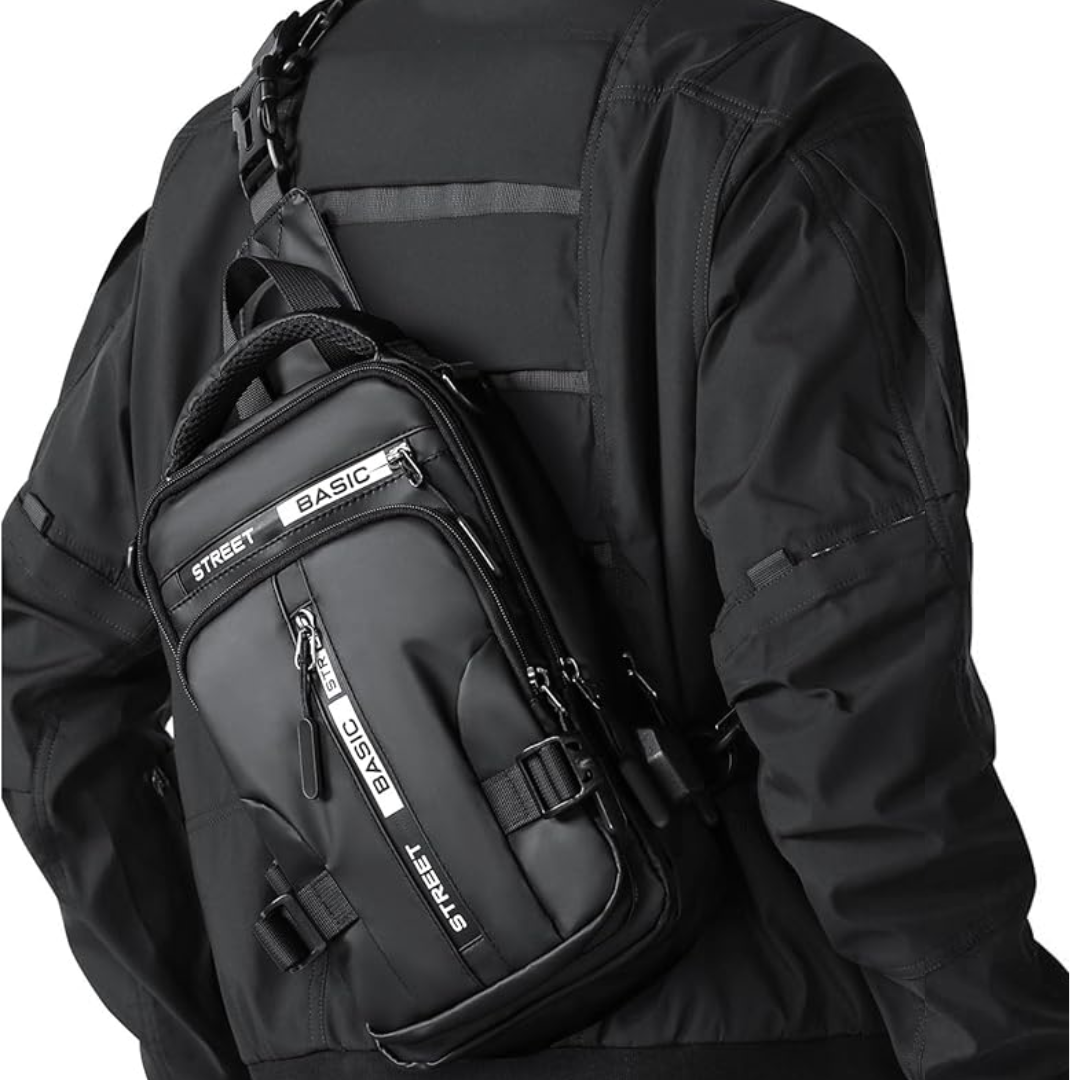 UrbanLite Compact Crossbody Sling Backpack for Travel