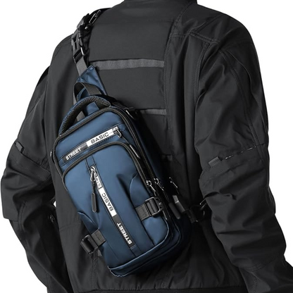 UrbanLite Compact Crossbody Sling Backpack for Travel
