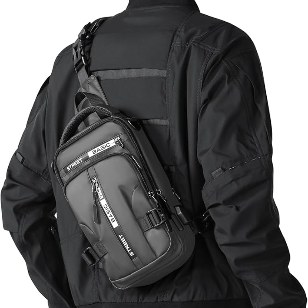 UrbanLite Compact Crossbody Sling Backpack for Travel