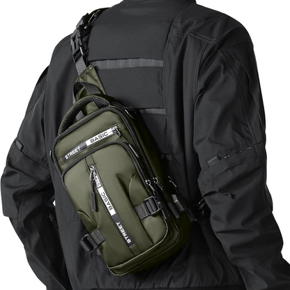 UrbanLite Compact Crossbody Sling Backpack for Travel