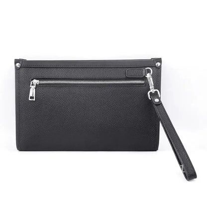 Sebastian Leather Business Clutch with Fingerprint Lock