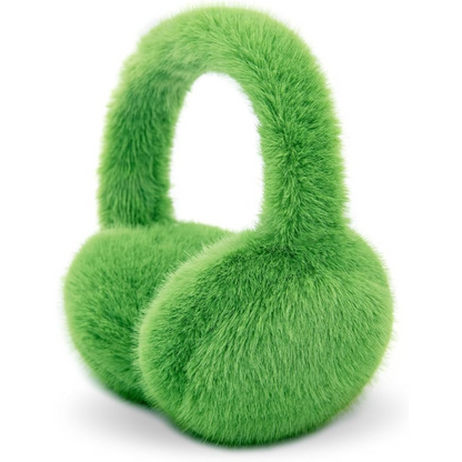 FauxSnugs Fluffy Ear Warmers for Winter with Fleece Lining
