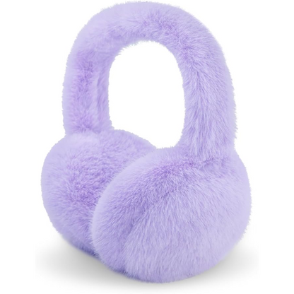 FauxSnugs Fluffy Ear Warmers for Winter with Fleece Lining