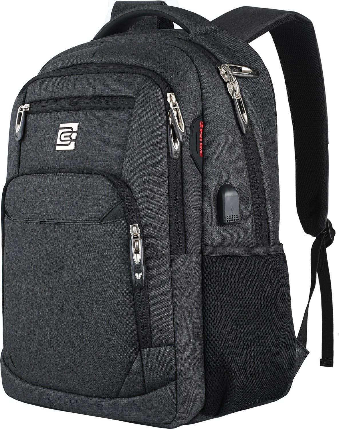 Quinn Slim Anti-Theft Laptop Backpack with USB Port