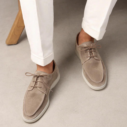 Diederik Luxury Leather Lace-Up Loafers for Men