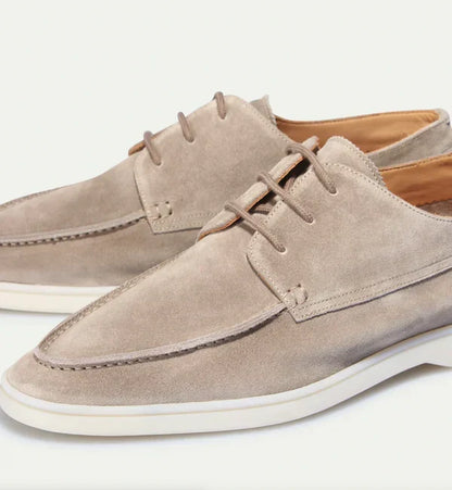 Diederik Luxury Leather Lace-Up Loafers for Men