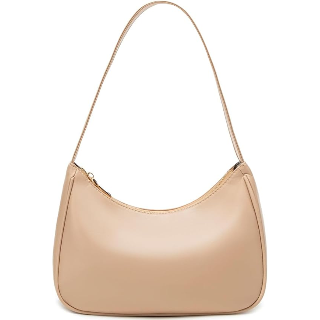 Sabrina Chic Mini Hobo Bag for Day and Night with Zip