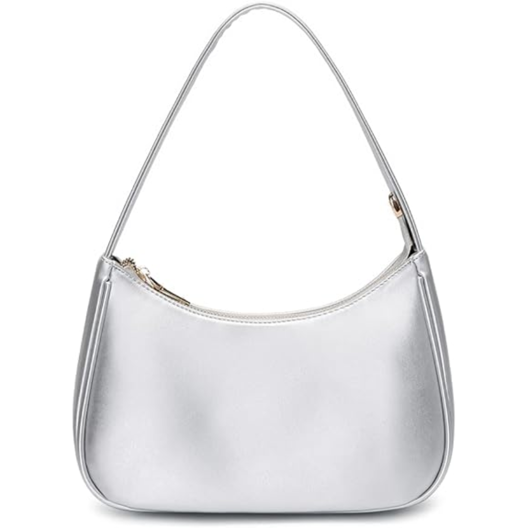 Sabrina Chic Mini Hobo Bag for Day and Night with Zip