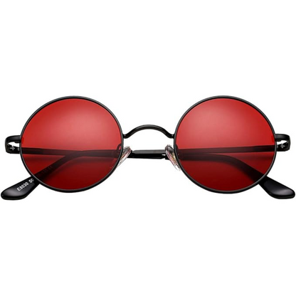 Lenno Retro Round Polarised Sunglasses for Everyday