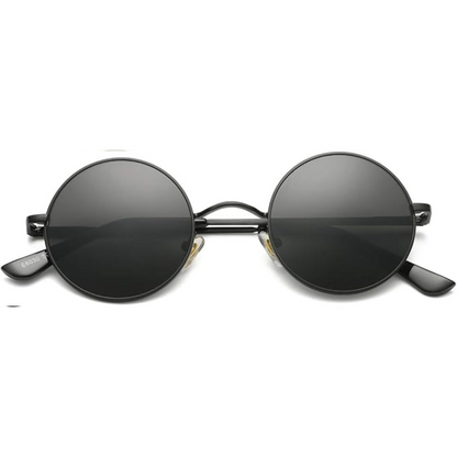 Lenno Retro Round Polarised Sunglasses for Everyday