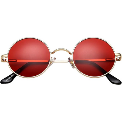 Lenno Retro Round Polarised Sunglasses for Everyday