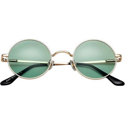 Lenno Retro Round Polarised Sunglasses for Everyday