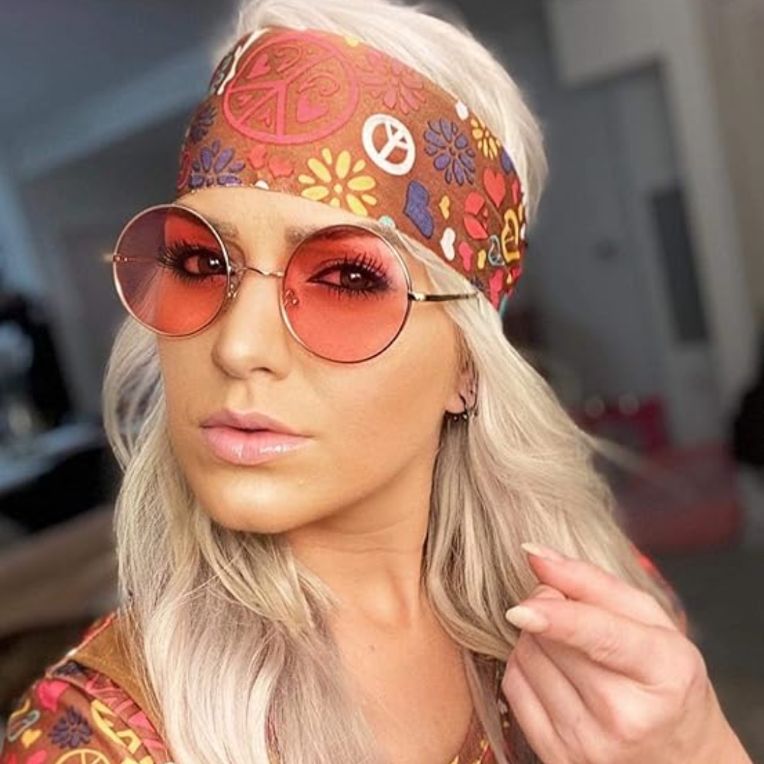 Lenno Retro Round Polarised Sunglasses for Everyday