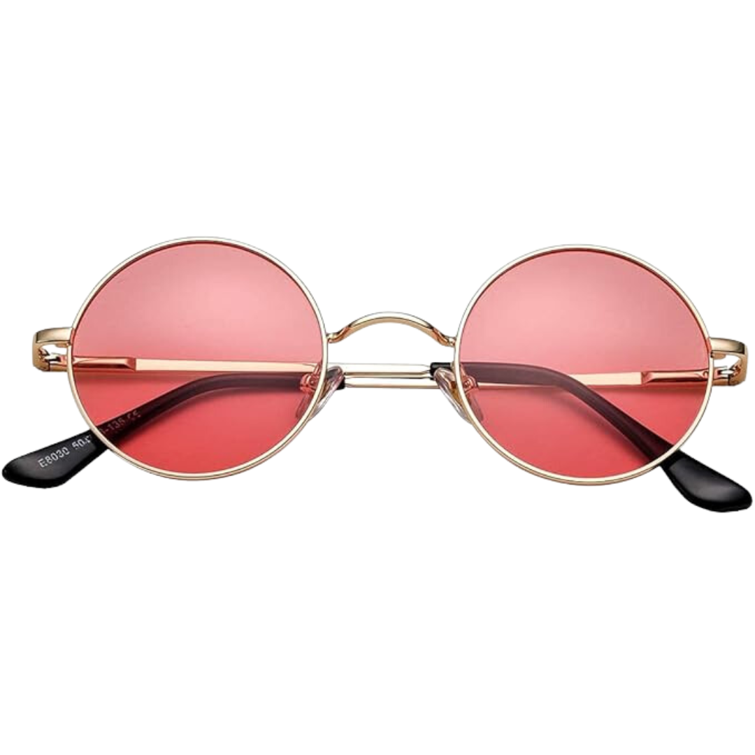 Lenno Retro Round Polarised Sunglasses for Everyday