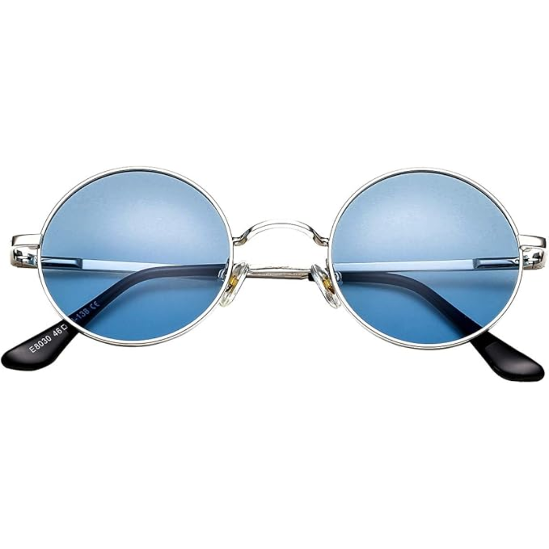 Lenno Retro Round Polarised Sunglasses for Everyday
