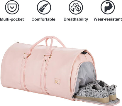 Harper Convertible Suit Duffel for Travel with Shoe Pocket