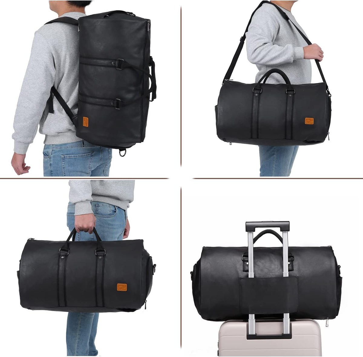 Harper Convertible Suit Duffel for Travel with Shoe Pocket