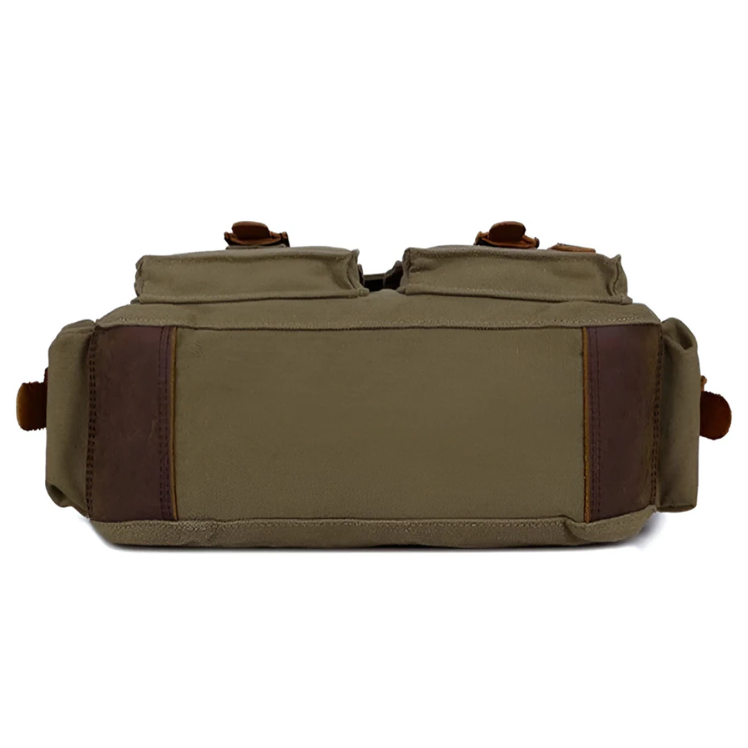 UrbanTrail Rugged Canvas Crossbody Bag for Men