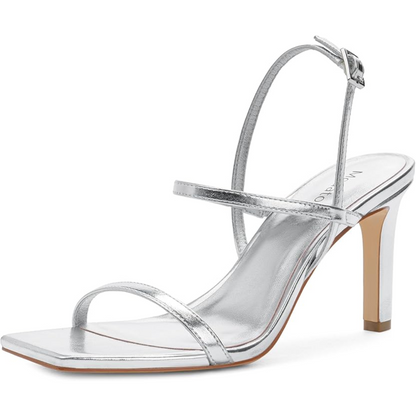 Olivia Strappy Open-Toe High Heel Sandals for Evenings