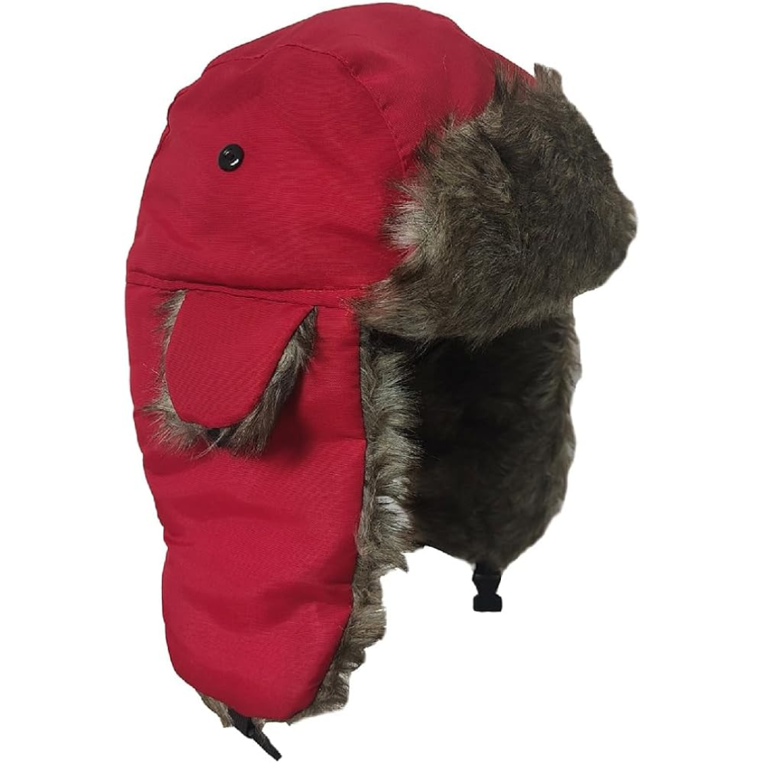 Alex Windproof Trapper Hat for Winter with Faux Fur