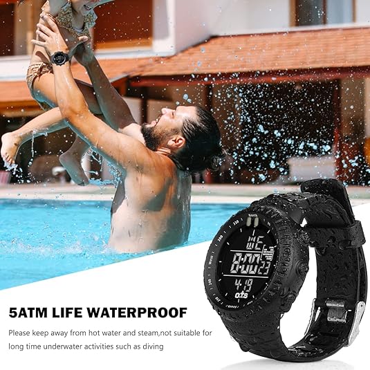 Henry Rugged Digital Sports Watch for Outdoors