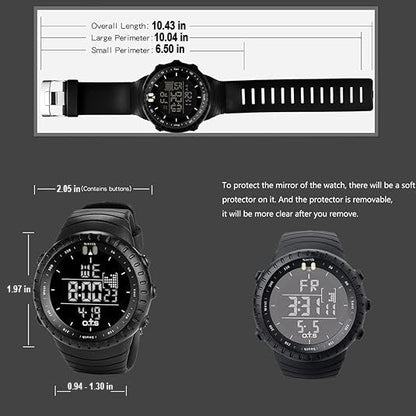 Henry Rugged Digital Sports Watch for Outdoors