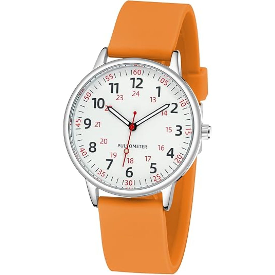 Femke Waterproof Analogue Nurse Watch for Busy Shifts