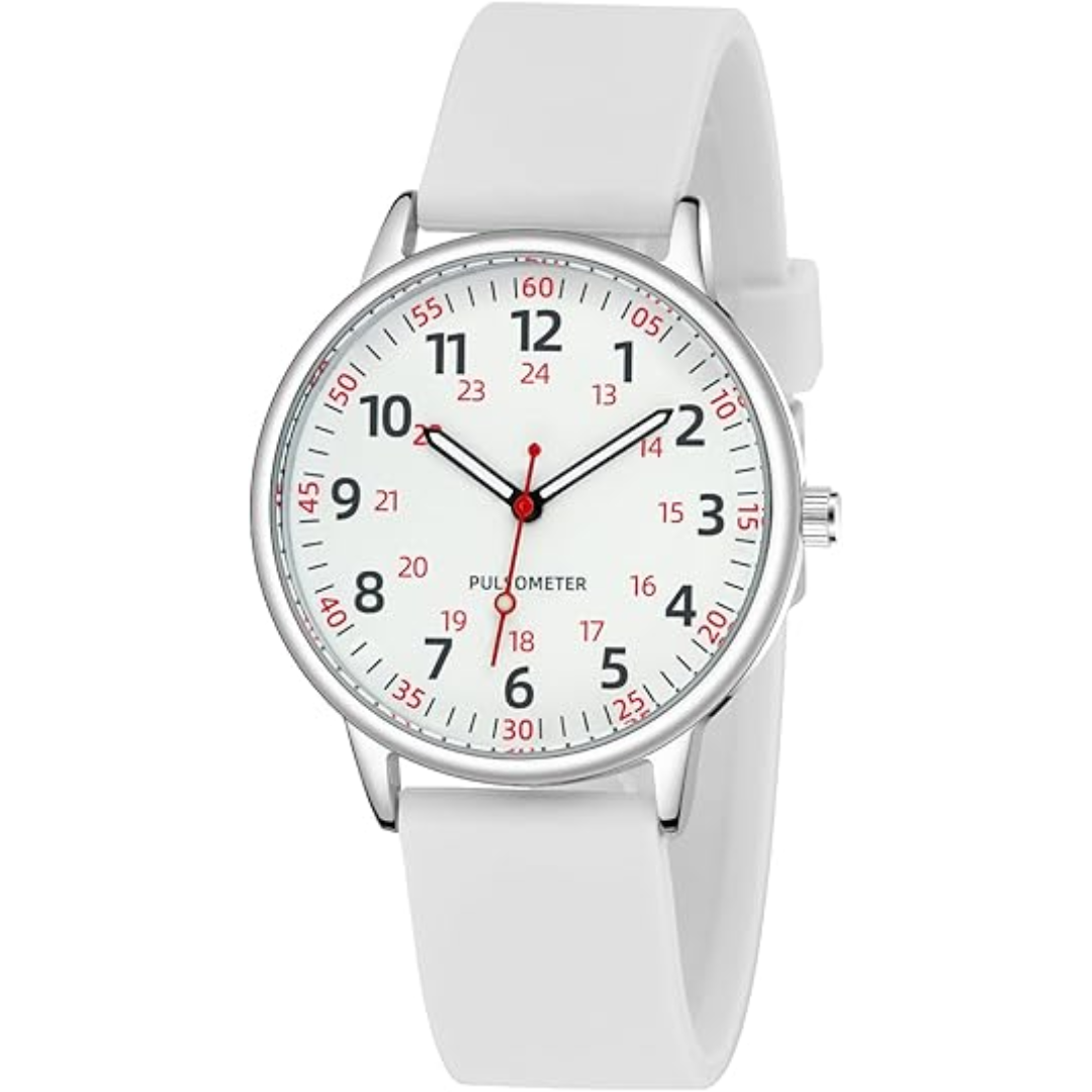 Femke Waterproof Analogue Nurse Watch for Busy Shifts